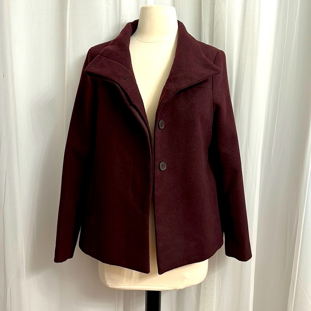 Old navy elegant purple coat size XS